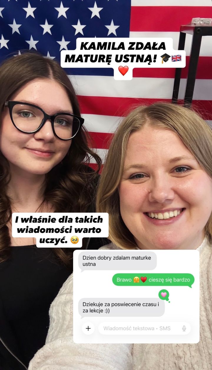 Kamila zdała maturę ustną